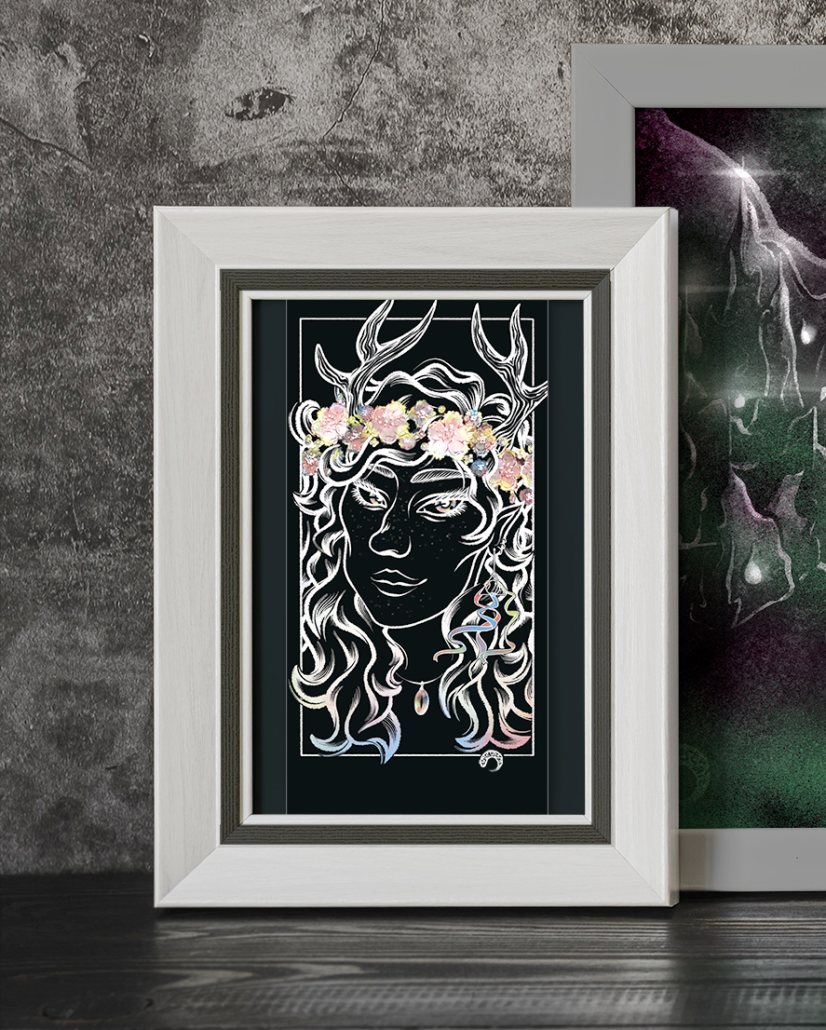 BELTANE, 28,5x15,5cm : 12€, grand marque-page : 2€