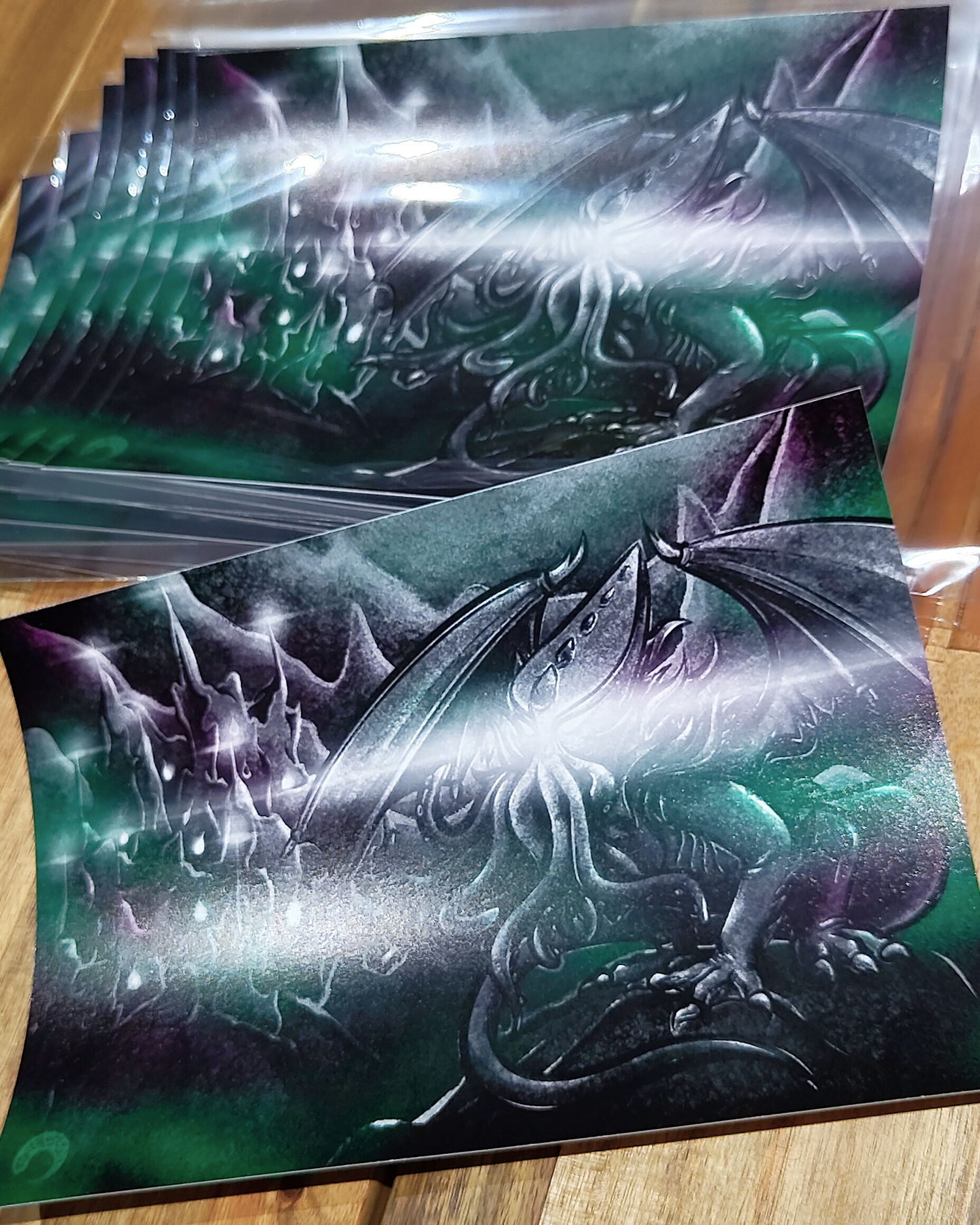 CTHULHU, A3 : 25€, A4 : 15€, carte postale : 5€