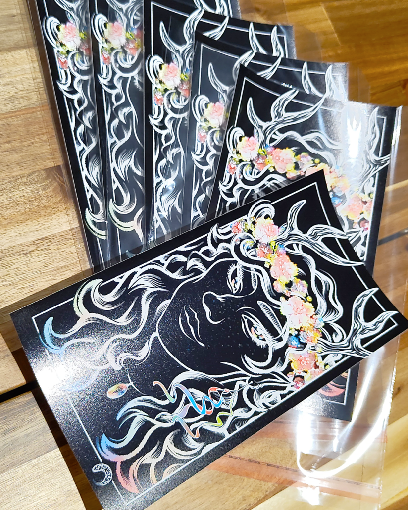 BELTANE, 28,5x15,5cm : 12€, grand marque-page : 2€