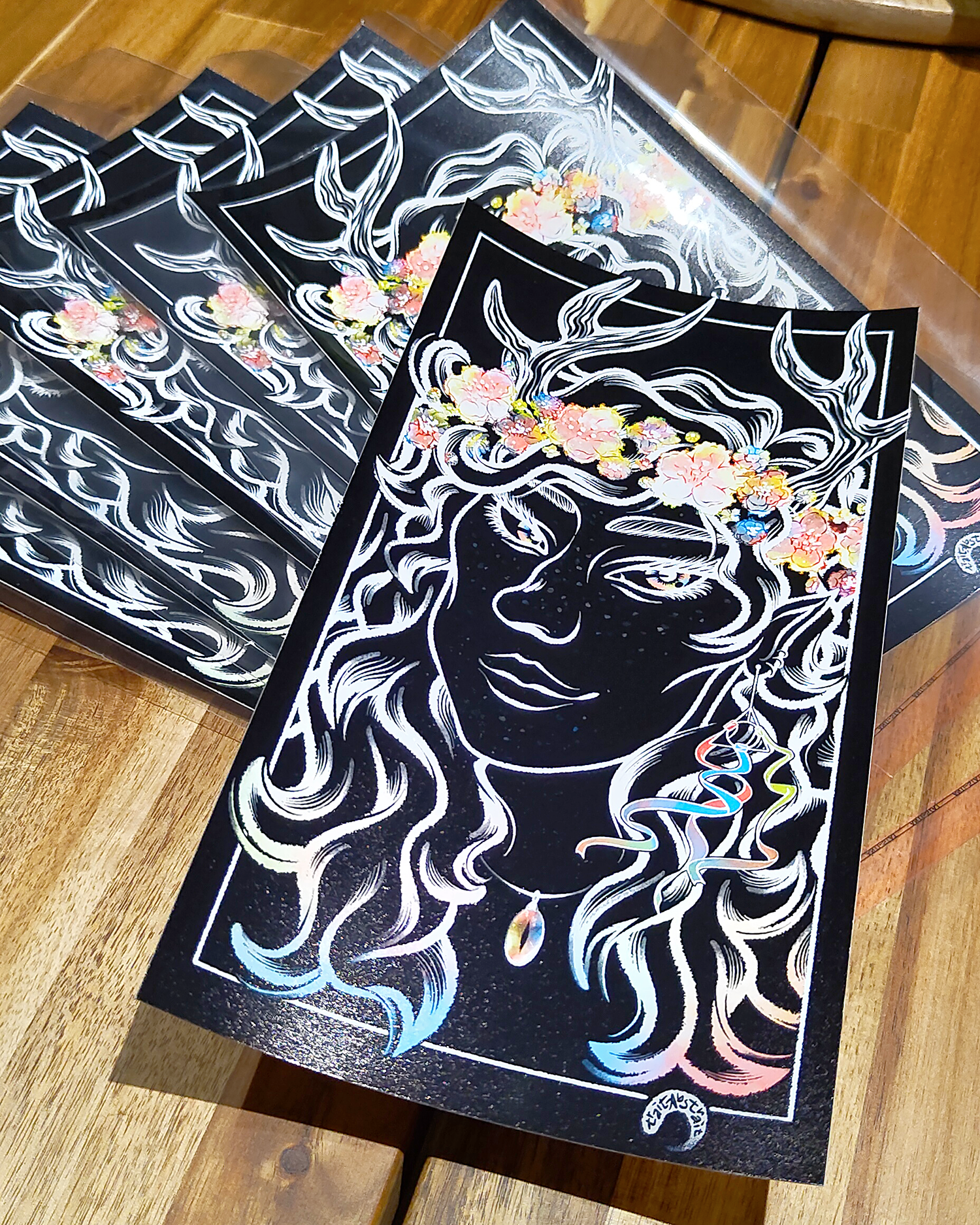 BELTANE, 28,5x15,5cm : 12€, grand marque-page : 2€