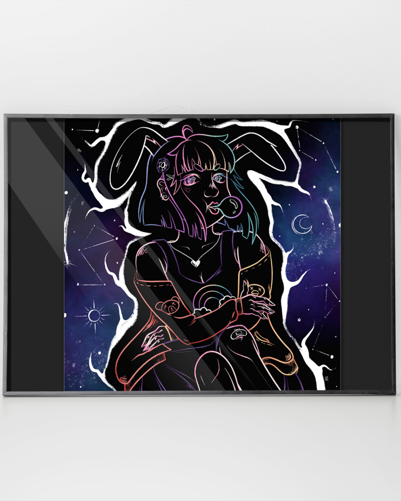 PUNKIE, 24x24cm : 17€